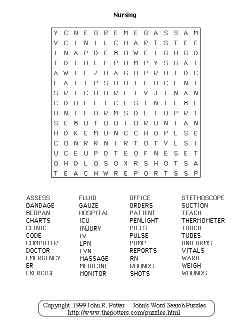Potters Tool Crossword