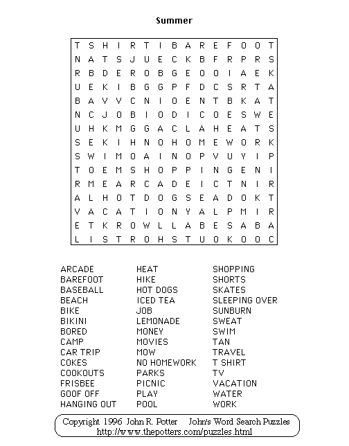 Money, Free Word Search Puzzle Worksheets